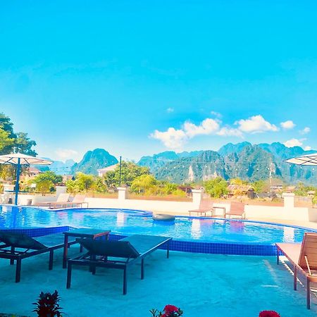 Garden Resort Vang Vieng Exterior photo